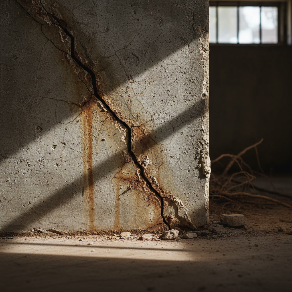Foundation cracks and structural damage warning signs in Arizona homes