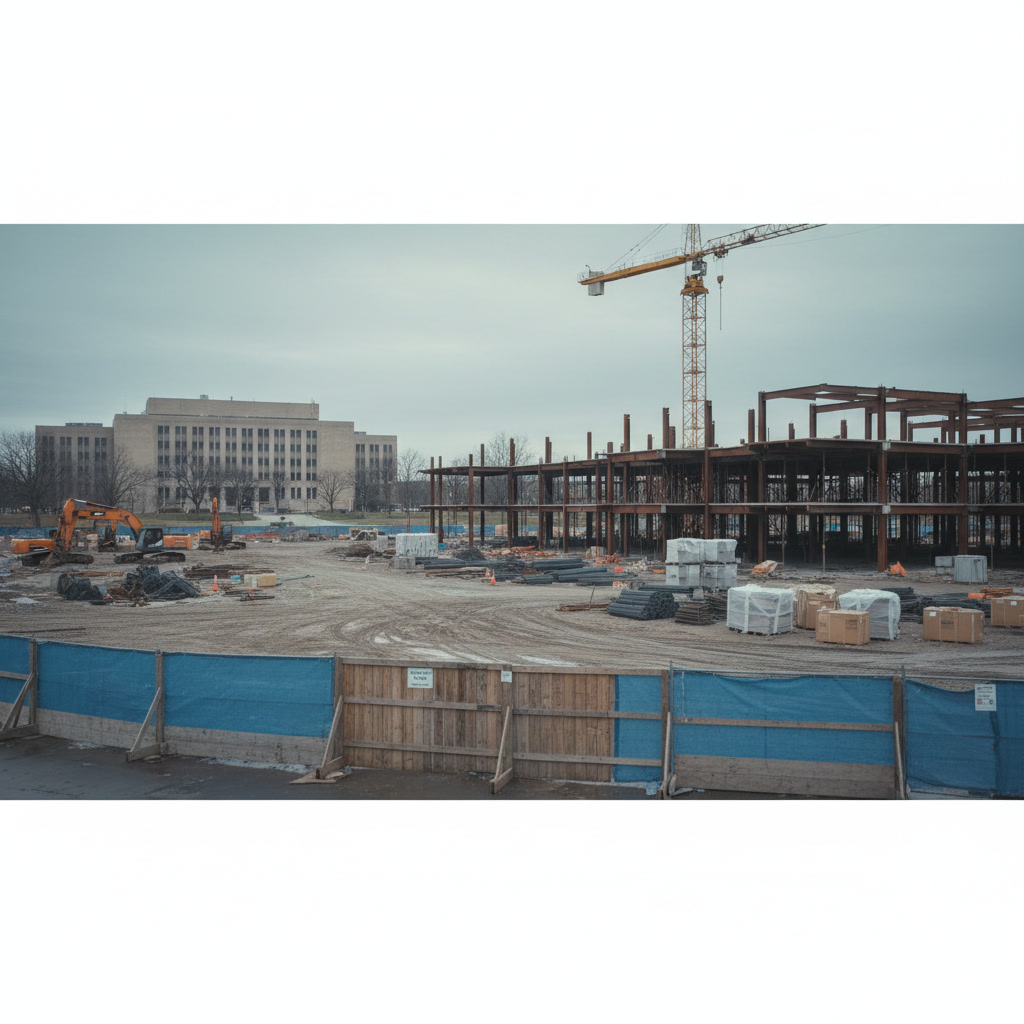 Commercial construction timeline permitting and planning phase